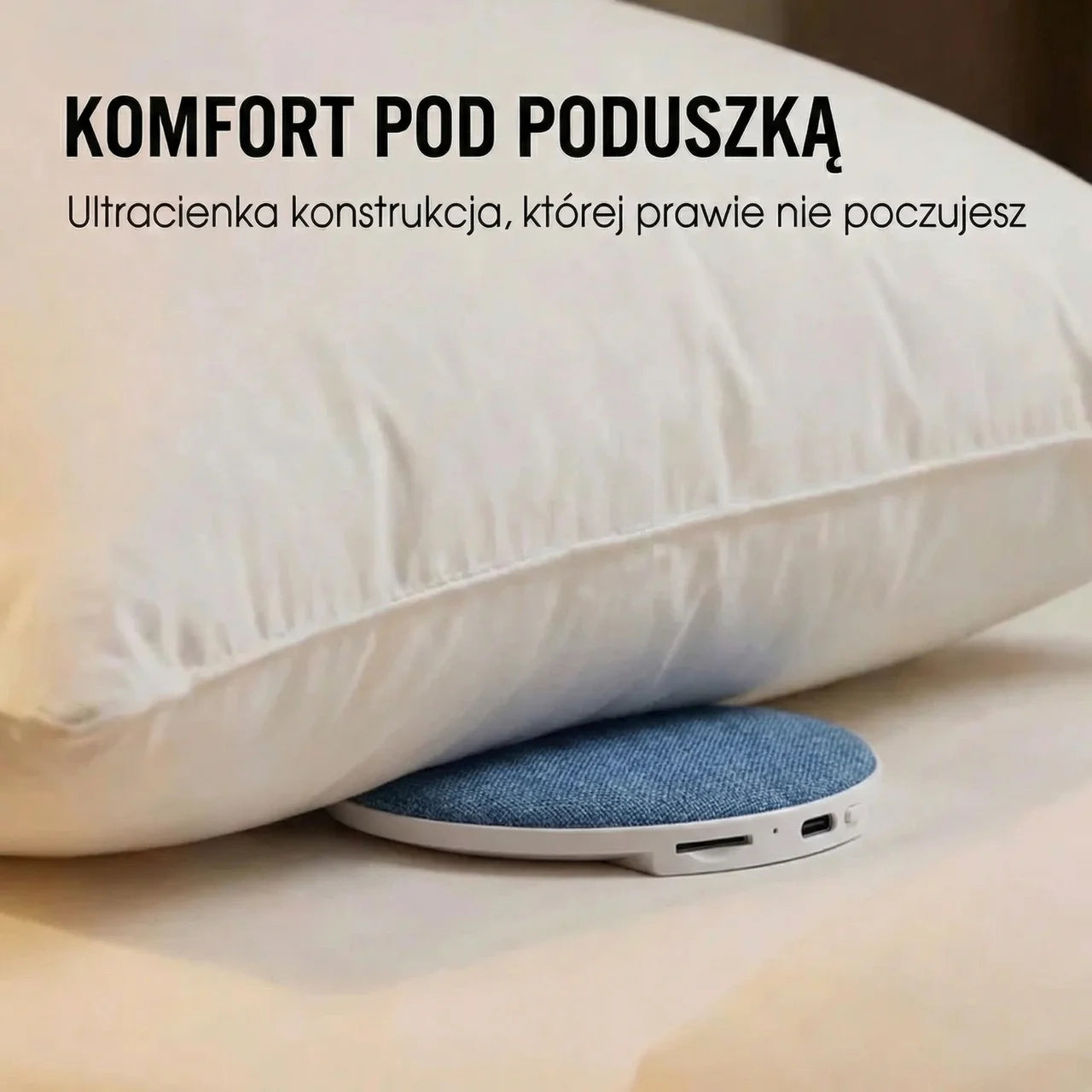 Noxen - głośnik ułatwiający zasypianie pod poduszkę